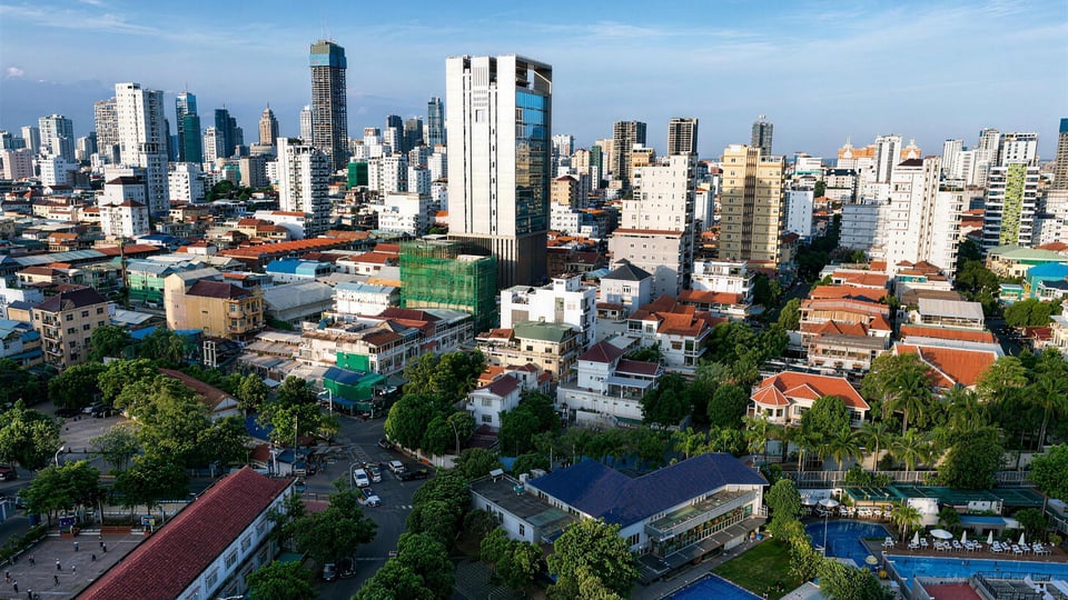 Russian Market area, Phnom Penh