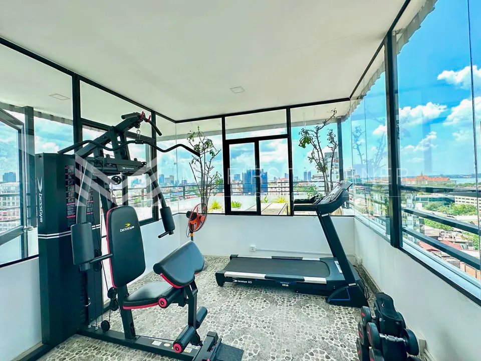 1-Bedroom Studio for Rent in BKK1, Phnom Penh — photo 8