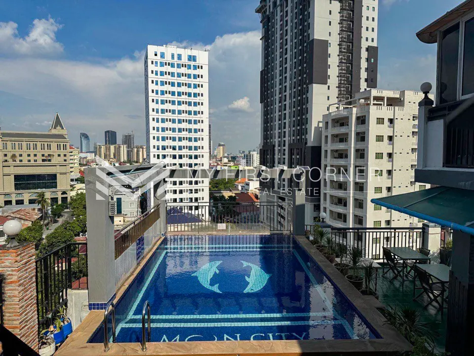 2-Bedroom Apartment for Rent in BKK1, Phnom Penh — photo 8