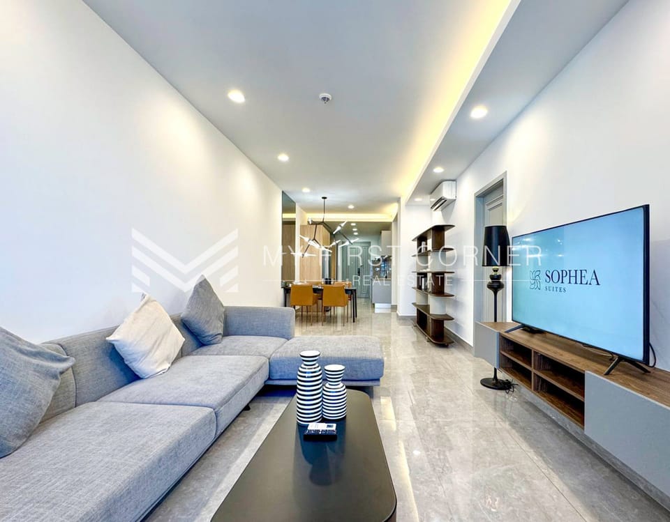 2-Bedroom Apartment for Rent in BKK1, Phnom Penh