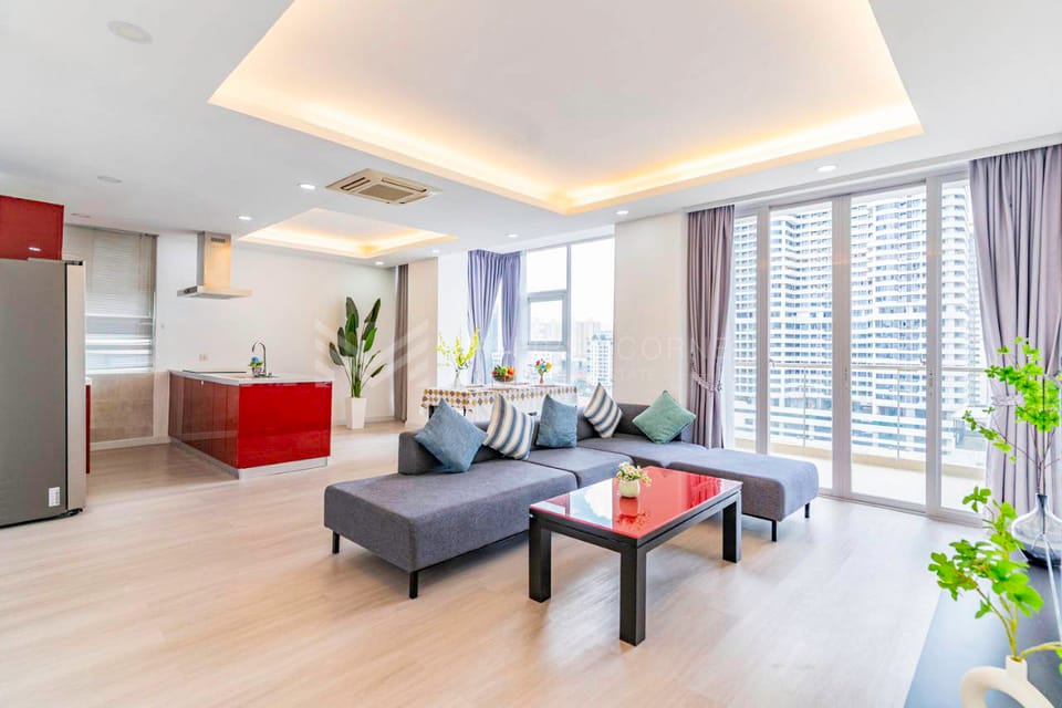 3-Bedroom Apartment for Rent in BKK1, Phnom Penh
