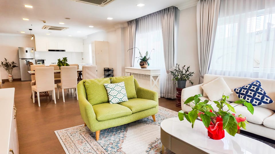 3-Bedroom Apartment for Rent in BKK1, Phnom Penh
