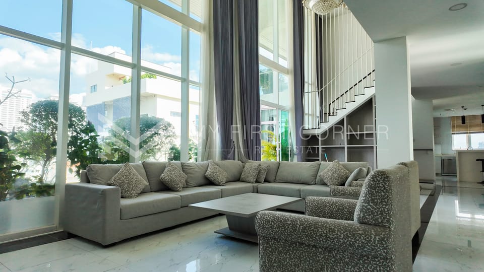 5-Bedroom Apartment for Rent in BKK1, Phnom Penh