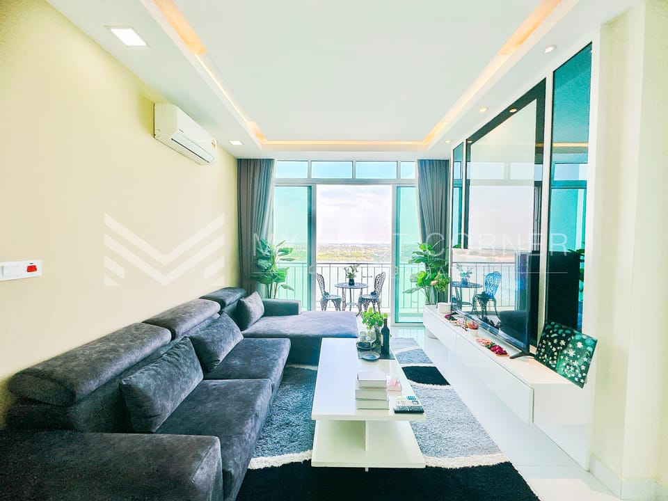 3-Bedroom Condo for Rent in Chroy Changvar, Phnom Penh