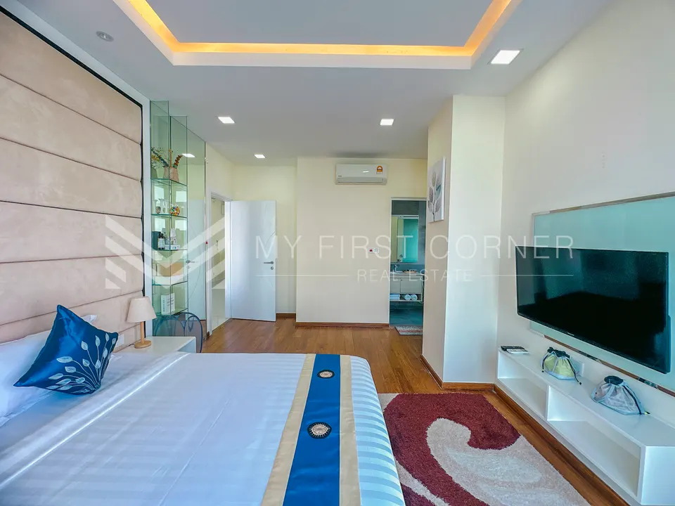3-Bedroom Condo for Rent in Chroy Changvar, Phnom Penh — photo 9