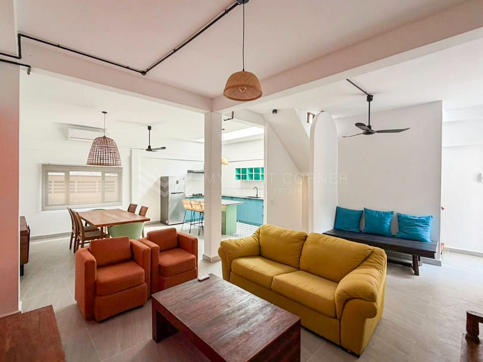 3-Bedroom Apartment for Rent in Daun Penh, Phnom Penh