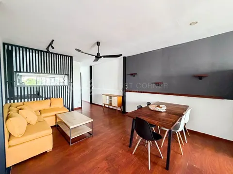 Duplex 3-bedroom Renovated apartment for rent in Tonle Bassac, photo 4