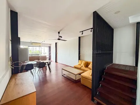 Duplex 3-bedroom Renovated apartment for rent in Tonle Bassac, photo 5