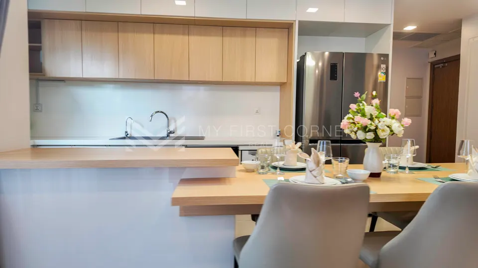 Luxury 3bedroom service apartment for rent in Bkk1, photo 6