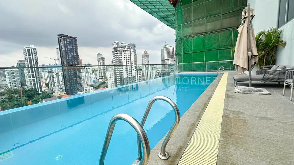 Luxury 3bedroom service apartment for rent in Bkk1, photo 16