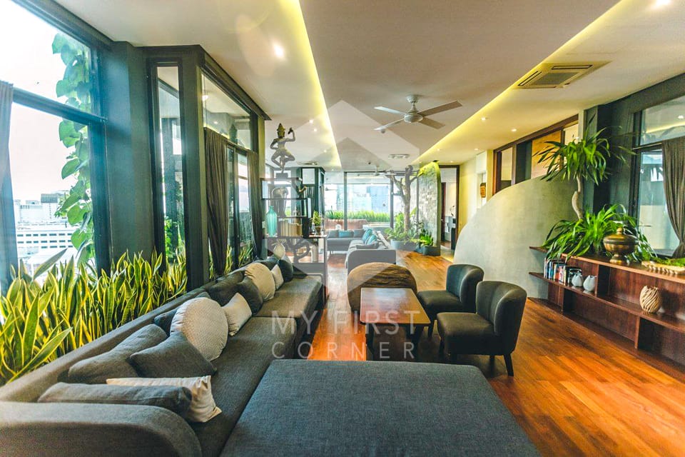 1-Bedroom Apartment for Rent in Tonle Bassac, Phnom Penh