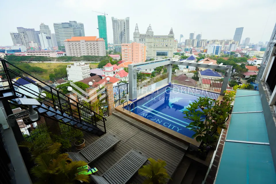 1-Bedroom Apartment for Rent in Toul Kork, Phnom Penh — photo 8